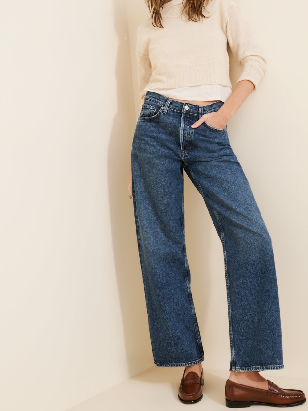 Agolde Arc Straight-Leg Jeans